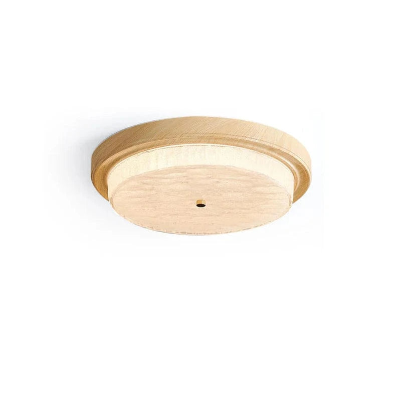 LumaSphere™ ronde LED-plafondlamp met houtlook en glas – productafbeelding 10