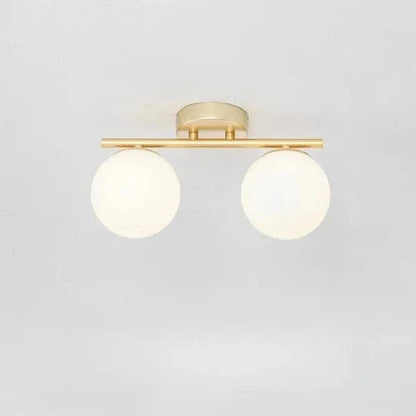 LumaSphere™ glazen LED-plafondlamp met meerdere lichtkoppen – productafbeelding 9