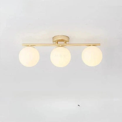 LumaSphere™ glazen LED-plafondlamp met meerdere lichtkoppen – productafbeelding 10