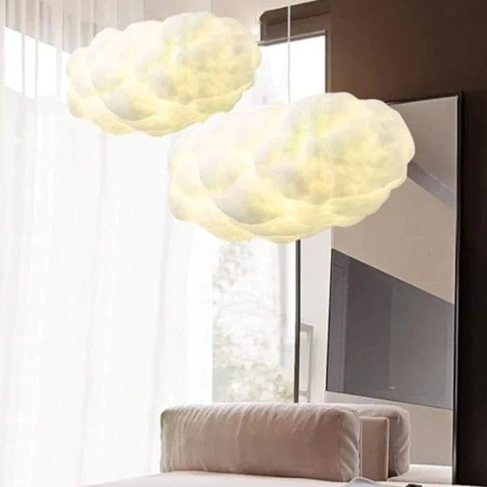 CloudGlow™ 3D hanglamp in wolkvorm – afbeelding 4