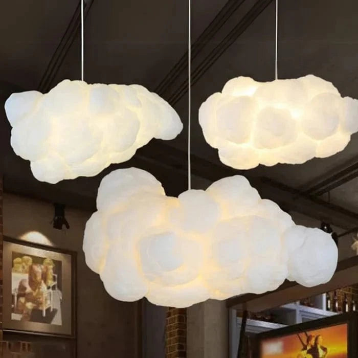 CloudGlow™ 3D hanglamp in wolkvorm – afbeelding 7