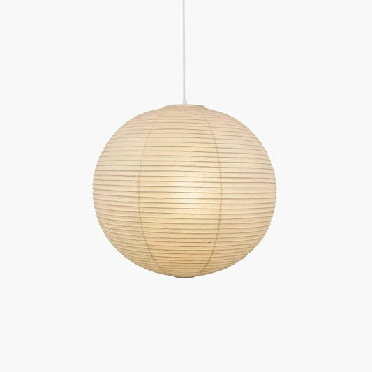 LumiSphere™ Japandi hanglamp van rijstpapier – productafbeelding 1