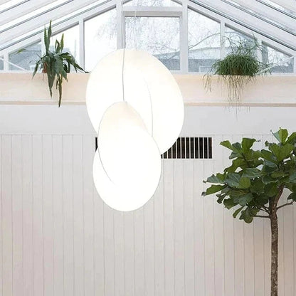 LumaSphere™ Wabi-Sabi zijden hanglamp in organische vorm – productafbeelding 9