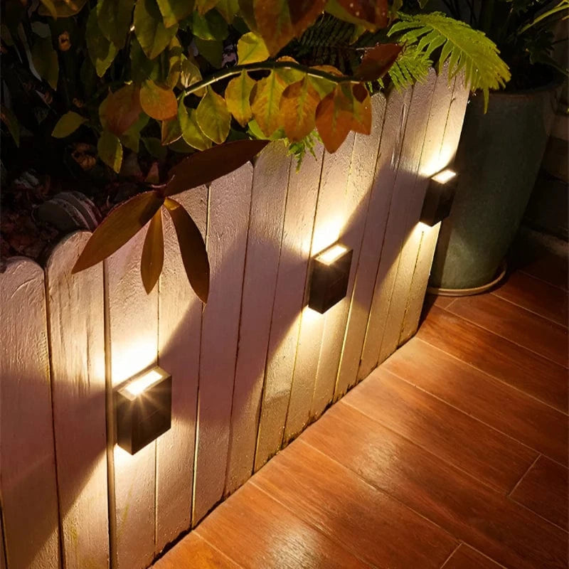LumiGuard™ draadloze solar buitenwandlamp – productafbeelding 6