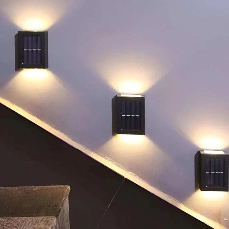 LumiGuard™ draadloze solar buitenwandlamp – productafbeelding 7