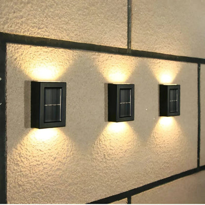 LumiGuard™ draadloze solar buitenwandlamp – productafbeelding 8