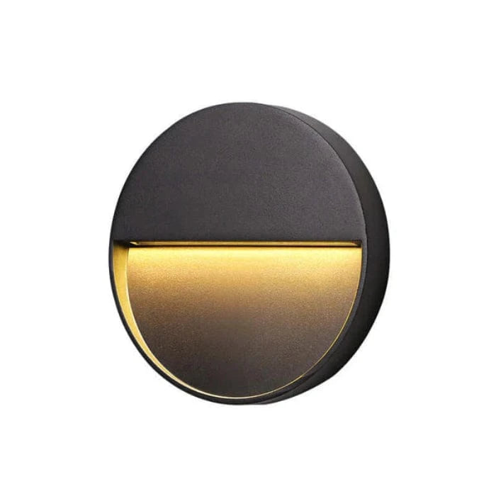 LumiSphere™ ronde IP65 LED-buitenwandlamp van aluminium – productafbeelding 1