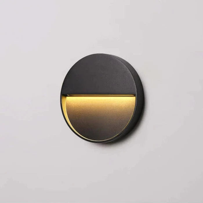 LumiSphere™ ronde IP65 LED-buitenwandlamp van aluminium – productafbeelding 2