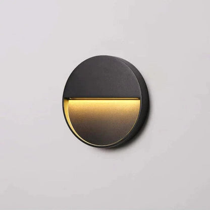 LumiSphere™ ronde IP65 LED-buitenwandlamp van aluminium – productafbeelding 2