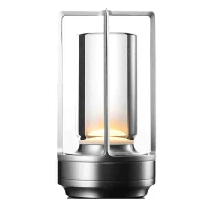 LumiSphere™ draadloze touchlamp van glas en metaal – productafbeelding 7