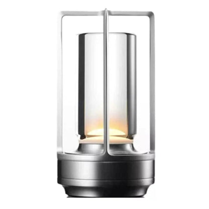 LumiSphere™ draadloze touchlamp van glas en metaal – productafbeelding 7