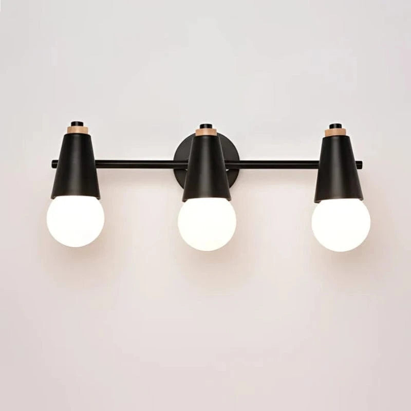 LumiAura™ minimalistische wandlamp met houten details – productafbeelding 11