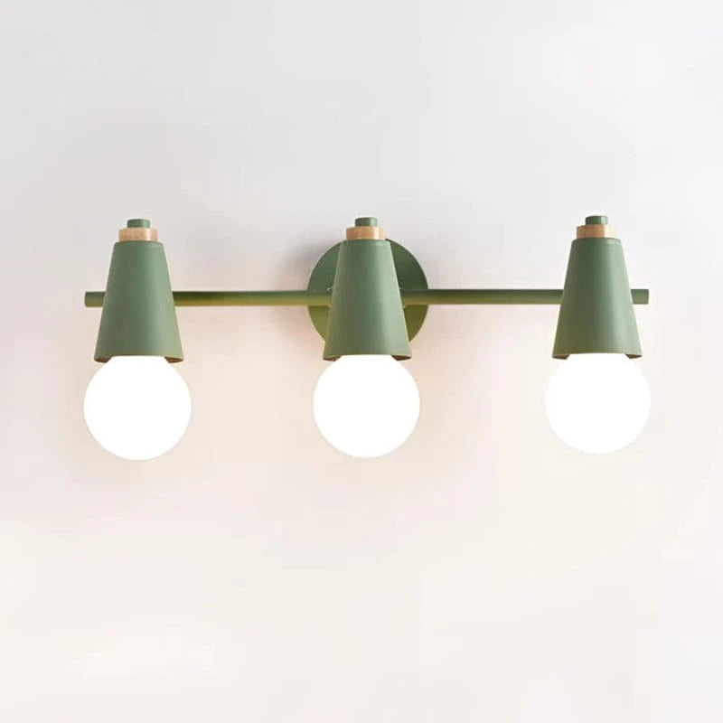 LumiAura™ minimalistische wandlamp met houten details – productafbeelding 12