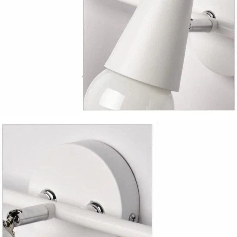 LumiAura™ minimalistische wandlamp met houten details – productafbeelding 4