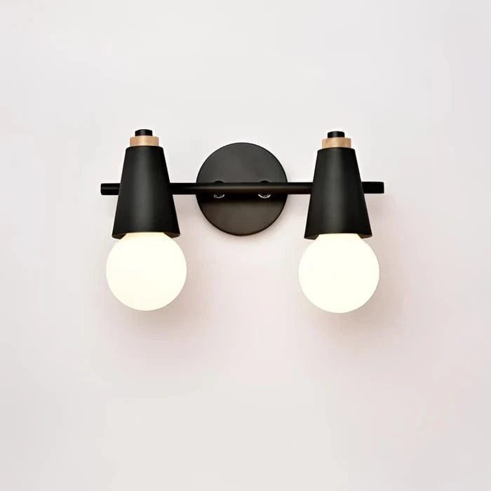 LumiAura™ minimalistische wandlamp met houten details – productafbeelding 8