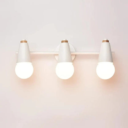 LumiAura™ minimalistische wandlamp met houten details – productafbeelding 9