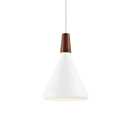 NoriGlow™ Japandi hanglamp van hout en metaal – productafbeelding 1