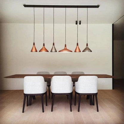 NoriGlow™ Japandi hanglamp van hout en metaal – productafbeelding 2