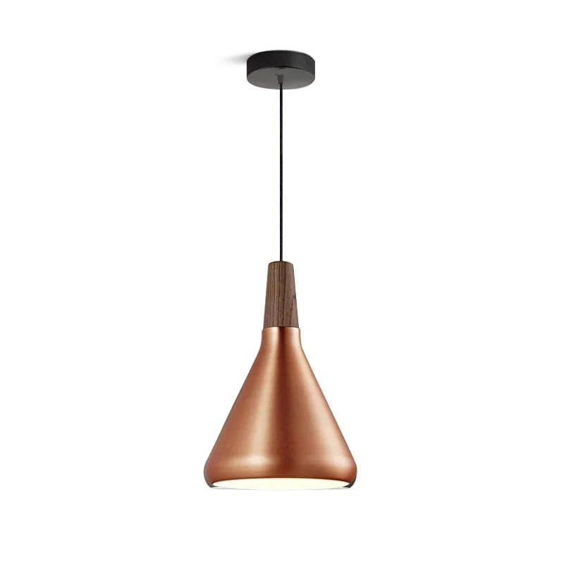 NoriGlow™ Japandi hanglamp van hout en metaal – productafbeelding 18