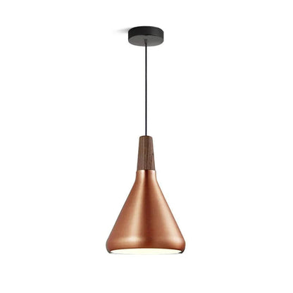 NoriGlow™ Japandi hanglamp van hout en metaal – productafbeelding 18