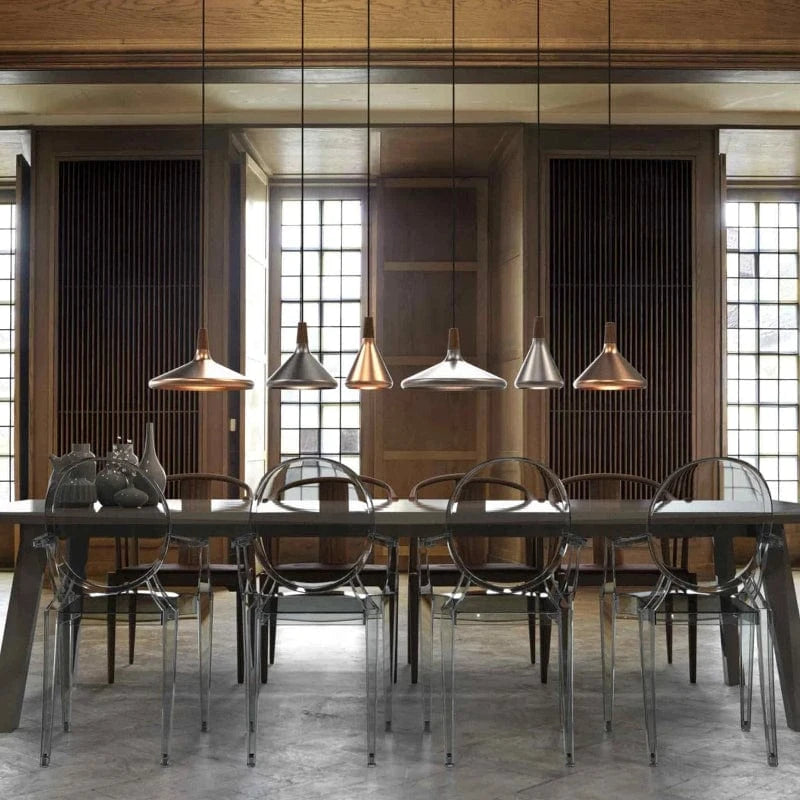 NoriGlow™ Japandi hanglamp van hout en metaal – productafbeelding 4