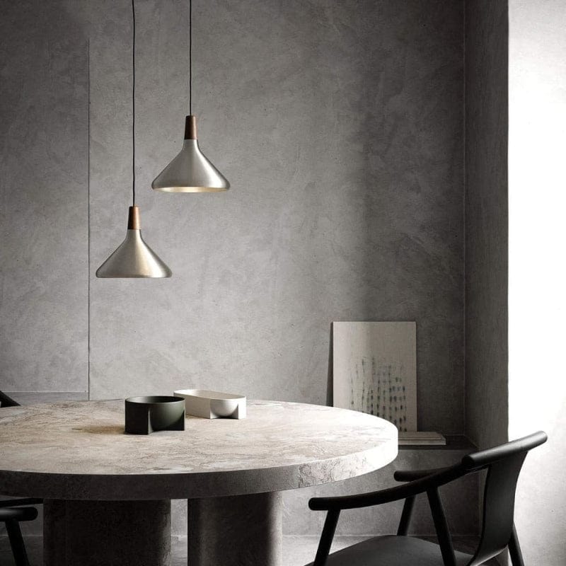 NoriGlow™ Japandi hanglamp van hout en metaal – productafbeelding 6