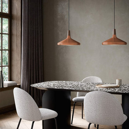 NoriGlow™ Japandi hanglamp van hout en metaal – productafbeelding 7