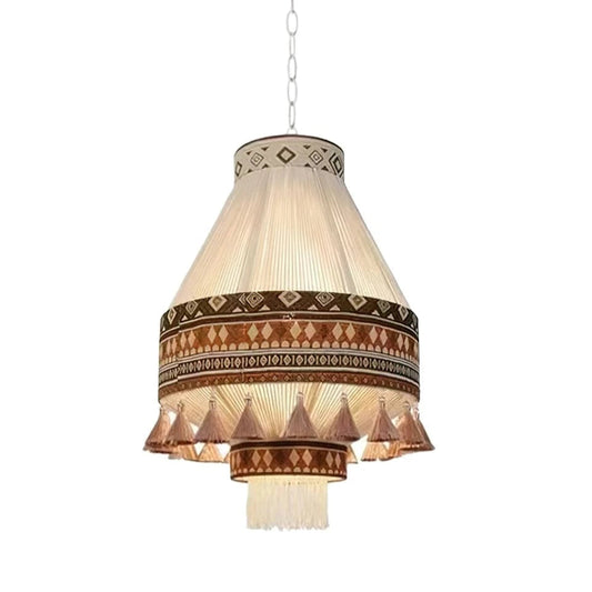 BohoGlow™ etnische boho hanglamp – afbeelding 1