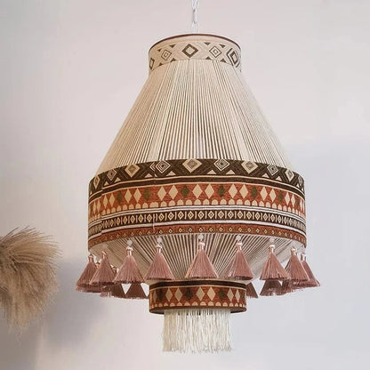 BohoGlow™ etnische boho hanglamp – afbeelding 2