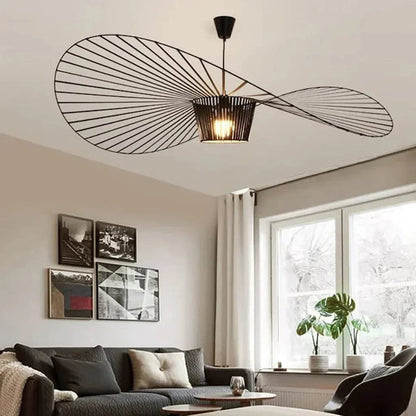LumiCrafters™ moderne glasvezel hanglamp – productafbeelding 2