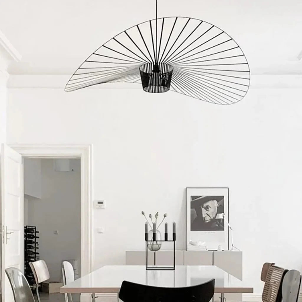 LumiCrafters™ moderne glasvezel hanglamp – productafbeelding 3