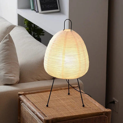 LumiGlow™ Japandi vloerlamp van rijstpapier – productafbeelding 2