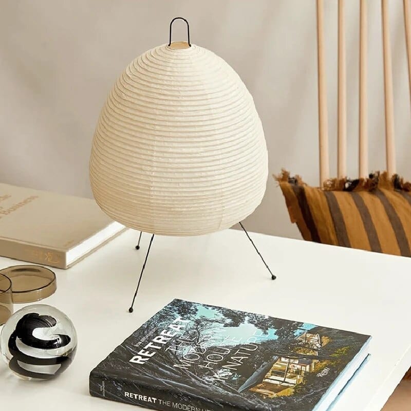 LumiGlow™ Japandi vloerlamp van rijstpapier – productafbeelding 5