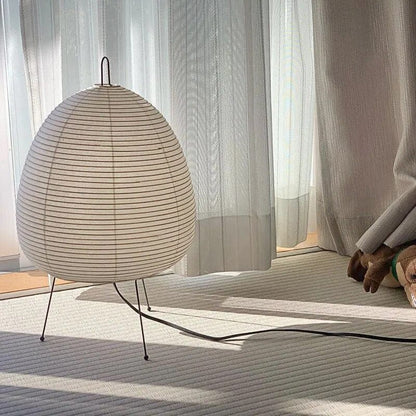 LumiGlow™ Japandi vloerlamp van rijstpapier – productafbeelding 8