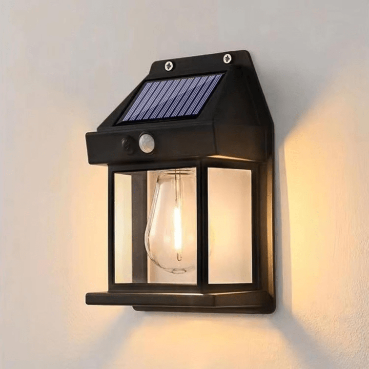 LumiGuard™ solar buitenwandlamp met bewegingssensor – productafbeelding 1