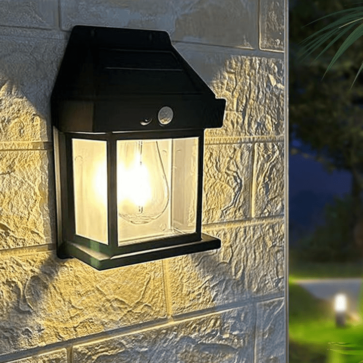 LumiGuard™ solar buitenwandlamp met bewegingssensor – productafbeelding 2