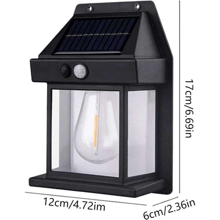 LumiGuard™ solar buitenwandlamp met bewegingssensor – productafbeelding 6