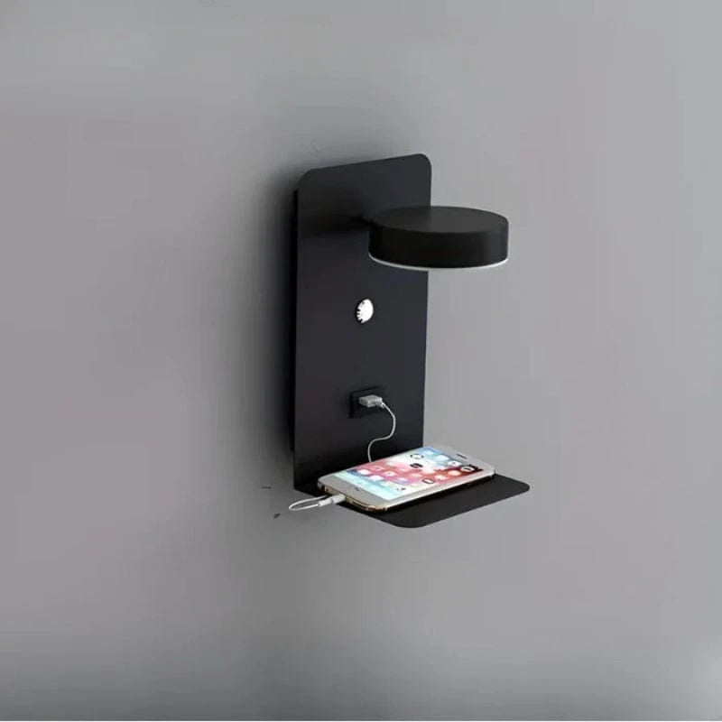LumaNest™ dimbare bedlamp met USB-oplader – productafbeelding 1