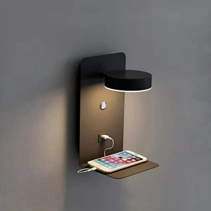 LumaNest™ dimbare bedlamp met USB-oplader – productafbeelding 2