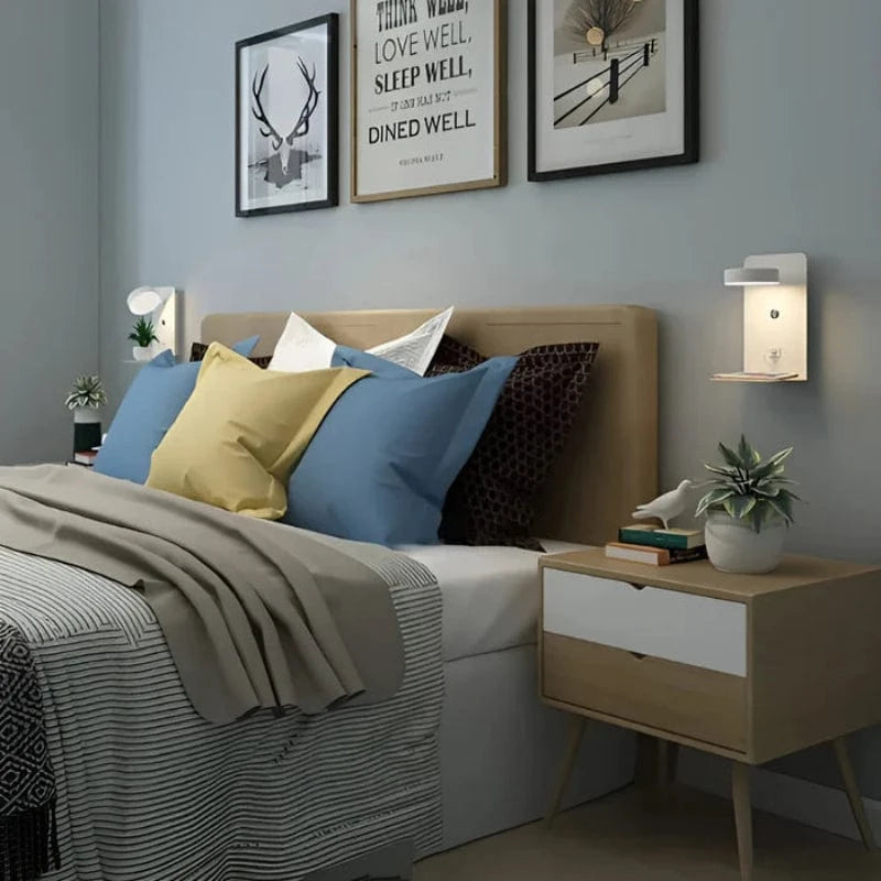 LumaNest™ dimbare bedlamp met USB-oplader – productafbeelding 6