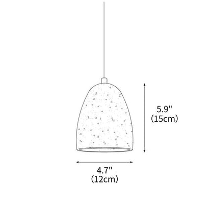 LumiStone™ travertin hanglamp met E27-fitting – productafbeelding 7