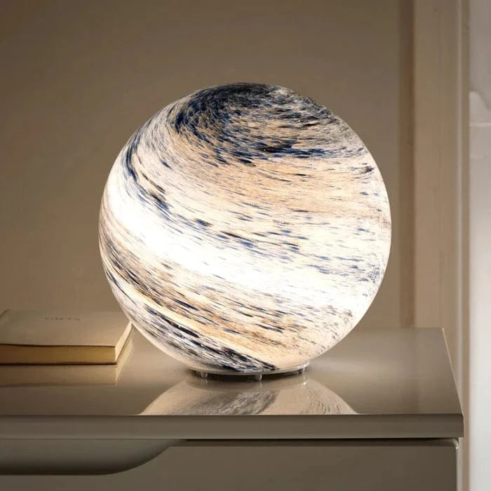LunaSphere™ glazen maanlamp met 16 kleuren en afstandsbediening – productafbeelding 1
