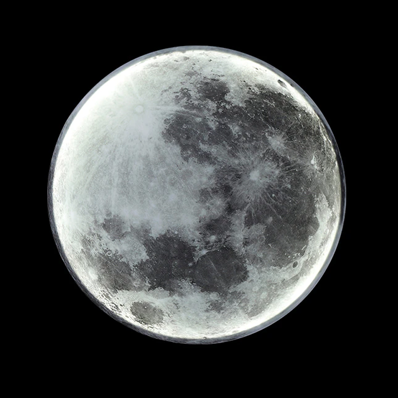 LunarHalo™ dimbare LED-maanlamp met afstandsbediening – productafbeelding 4