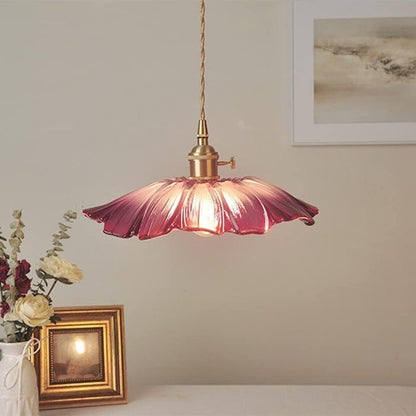 LotusGlow™ glazen lotus hanglamp voor keuken en eettafel – productafbeelding 6