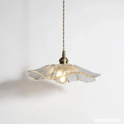 LotusGlow™ glazen lotus hanglamp voor keuken en eettafel – productafbeelding 8