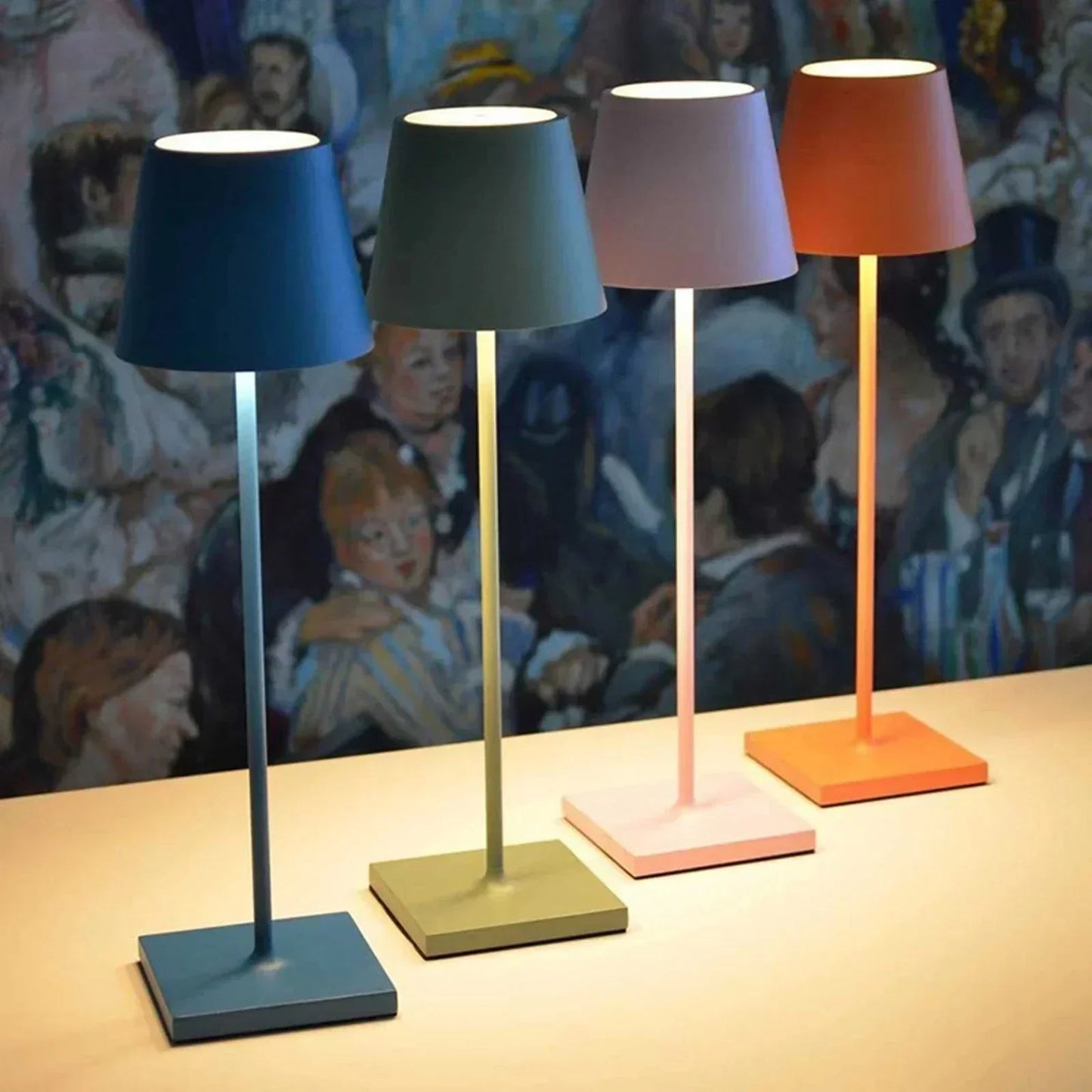 Luxalight™ draadloze oplaadbare tafellamp met touchdimmer – productafbeelding 9