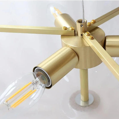 LuxeBloom™ kristallen kroonluchter met bloemvormig glas – productafbeelding 4