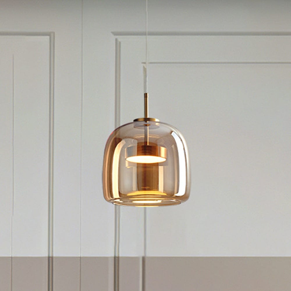 LuxeGlow™ retro glazen LED-hanglamp – productafbeelding 5