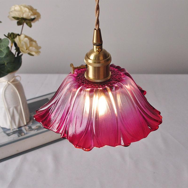 LuxeAura™ moderne glazen kroonluchter met bloemvorm – productafbeelding 6