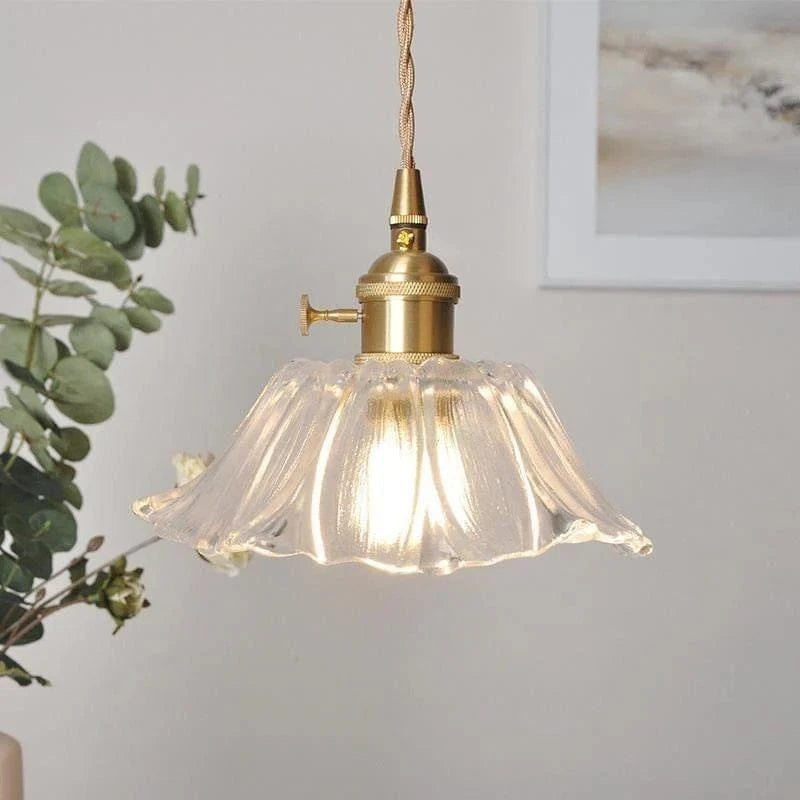 LuxeAura™ moderne glazen kroonluchter met bloemvorm – productafbeelding 7